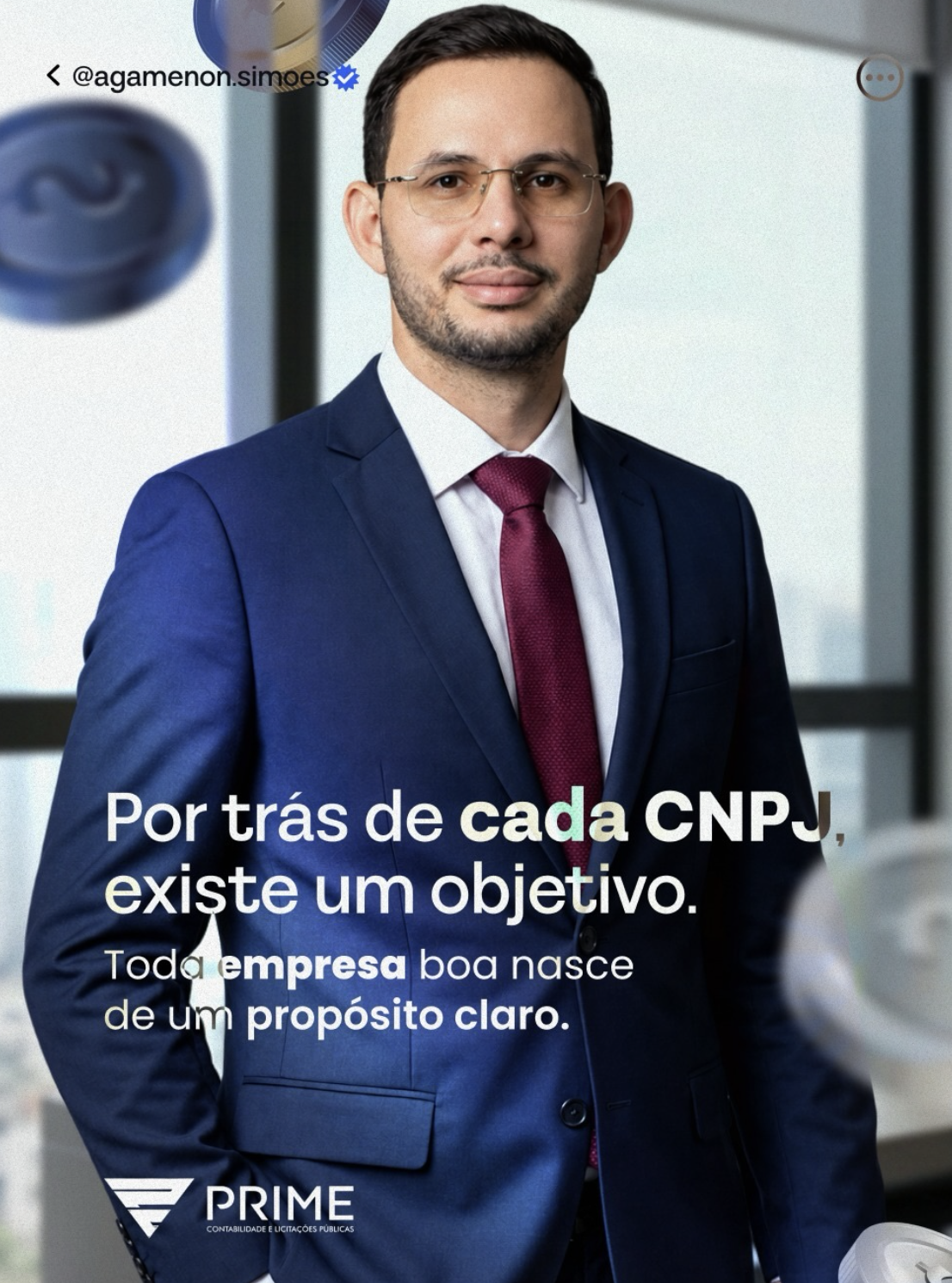 Por trás de cada CNPJ existe um objetivo — Prime Contabilidade